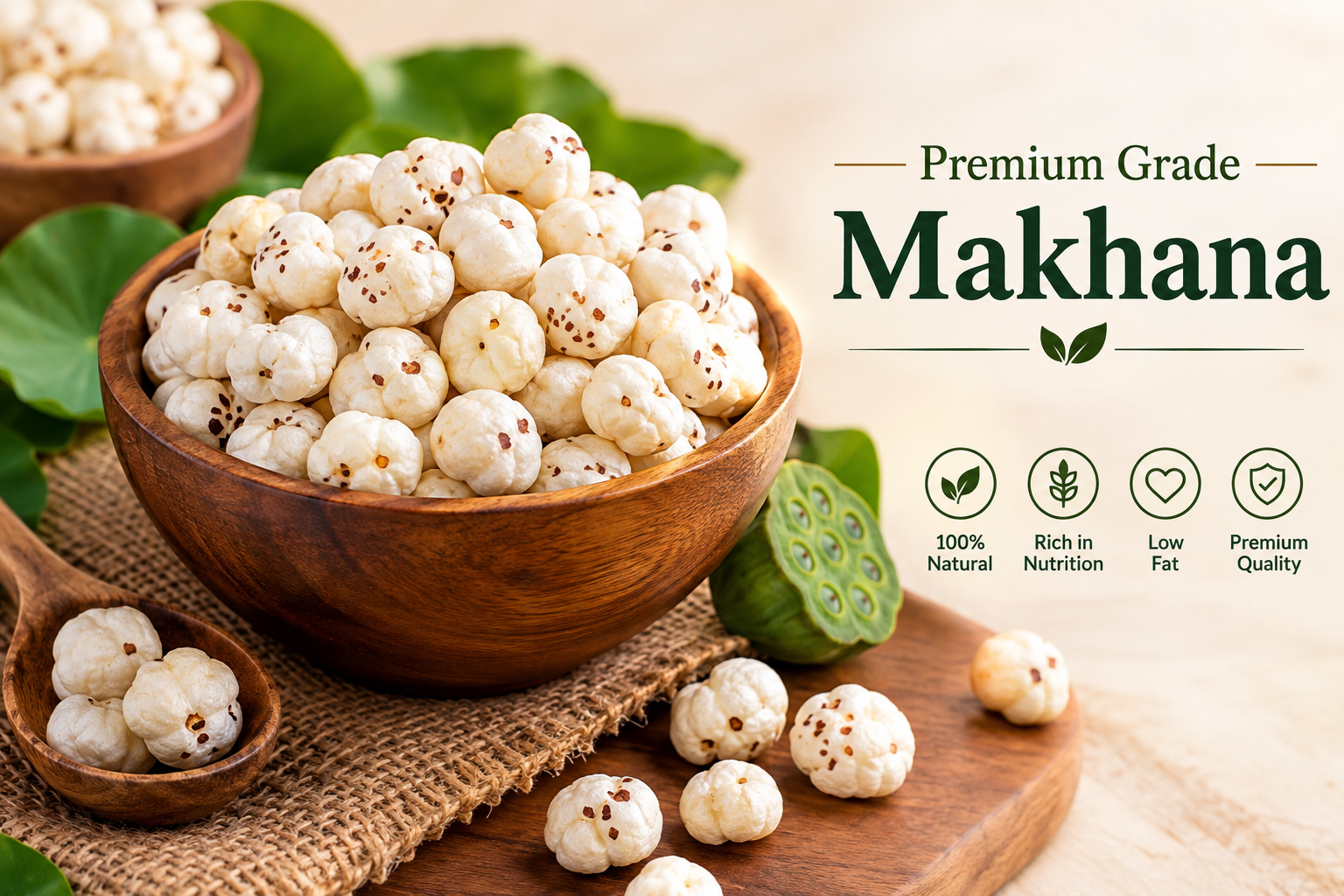 Premium Grade Makhana