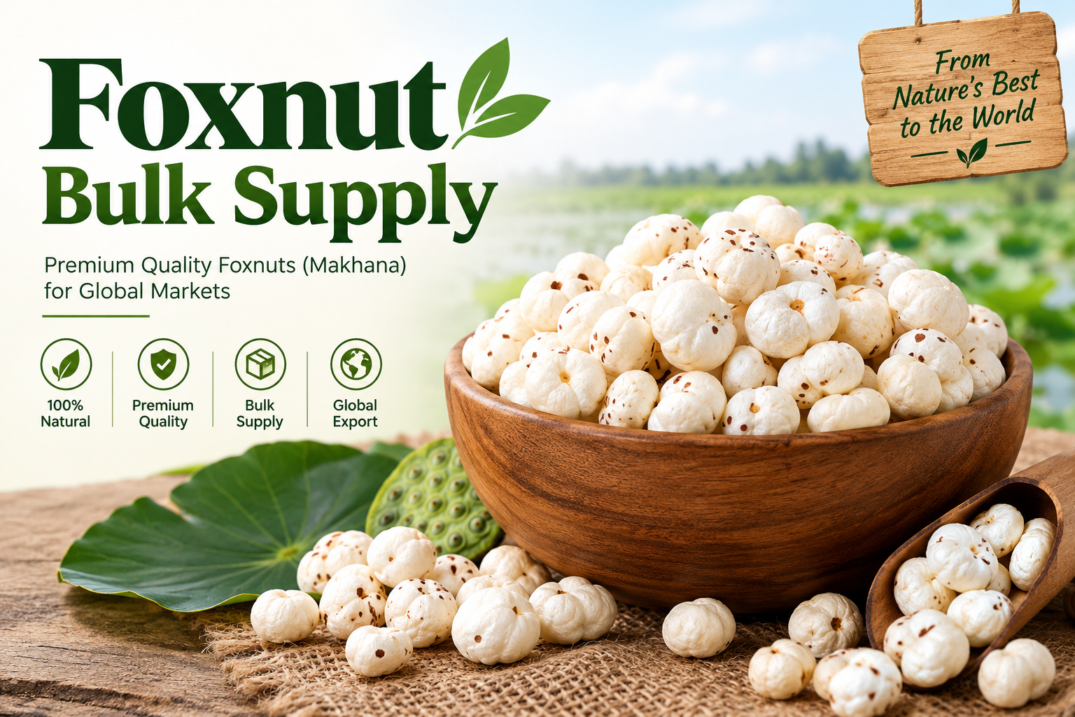 Foxnut Bulk Supply
